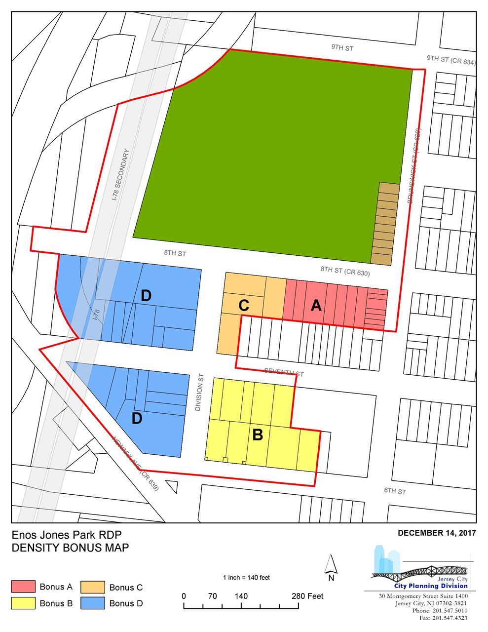 Proposed Jones Park Redevelopment Plan